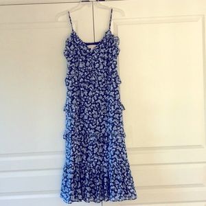 Michael Kors Tiered floral dress